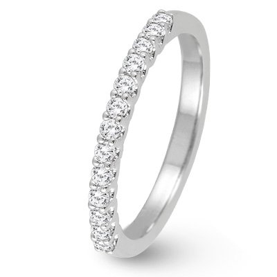 white gold wedding band