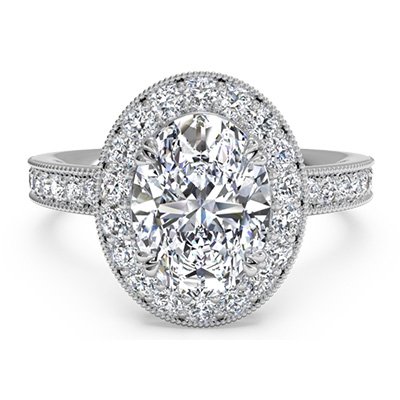 oval cut diamond ring