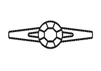 Double halo ring setting