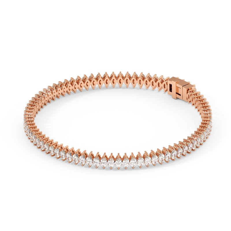 9K Rose Gold Imogen Bracelet