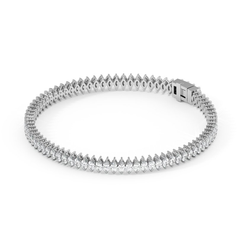 9K White Gold Imogen Bracelet