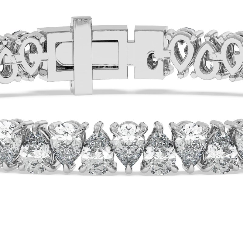 18K White Gold Imogen Bracelet