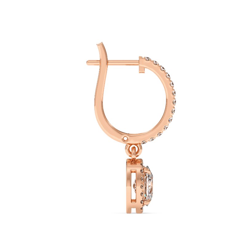 9K Rose Gold Helena Earrings