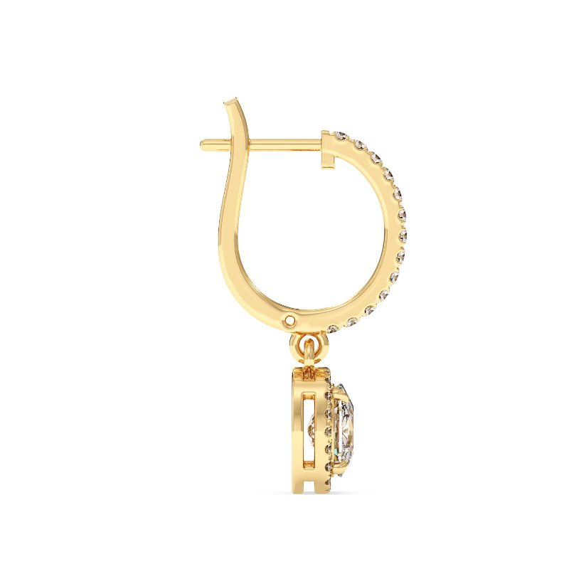 9K Yellow Gold Helena Earrings