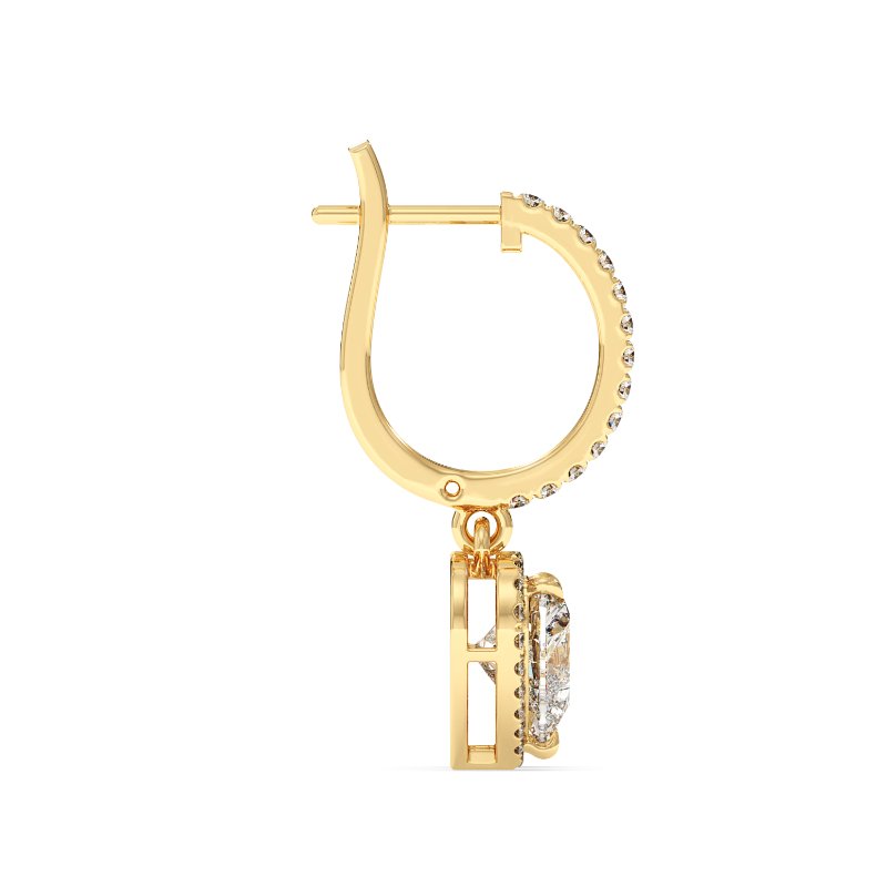 18K Yellow Gold Helena Earrings