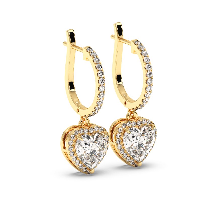 18K Yellow Gold Helena Earrings