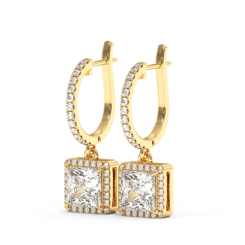 18K Yellow Gold Helena Earrings