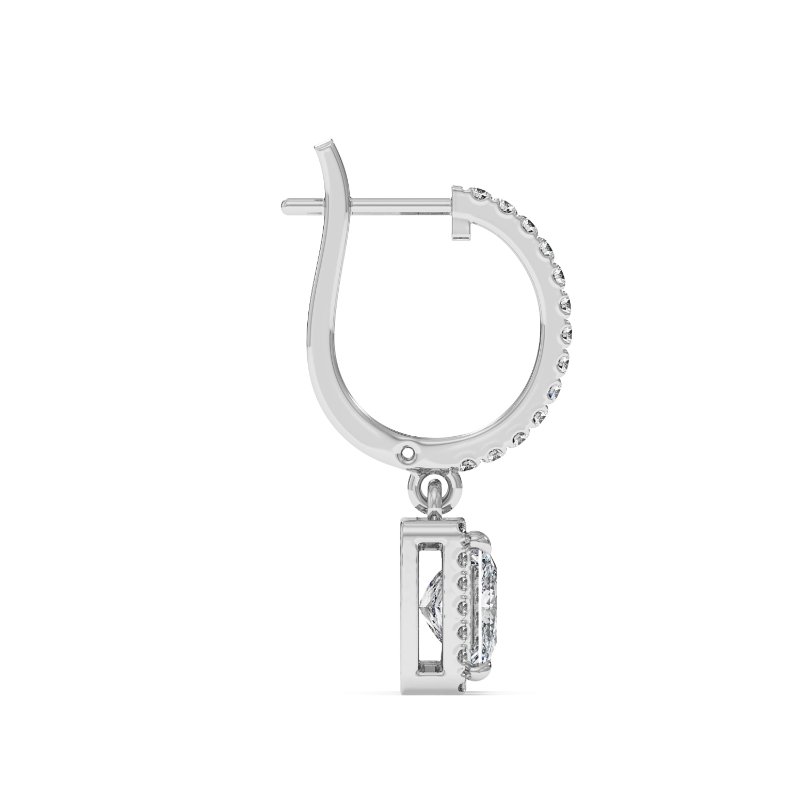 9K White Gold Helena Earrings