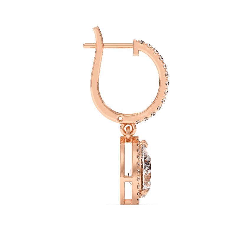 18K Rose Gold Helena Earrings