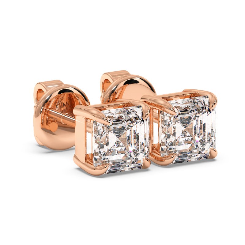 9K Rose Gold Georgia Earrings