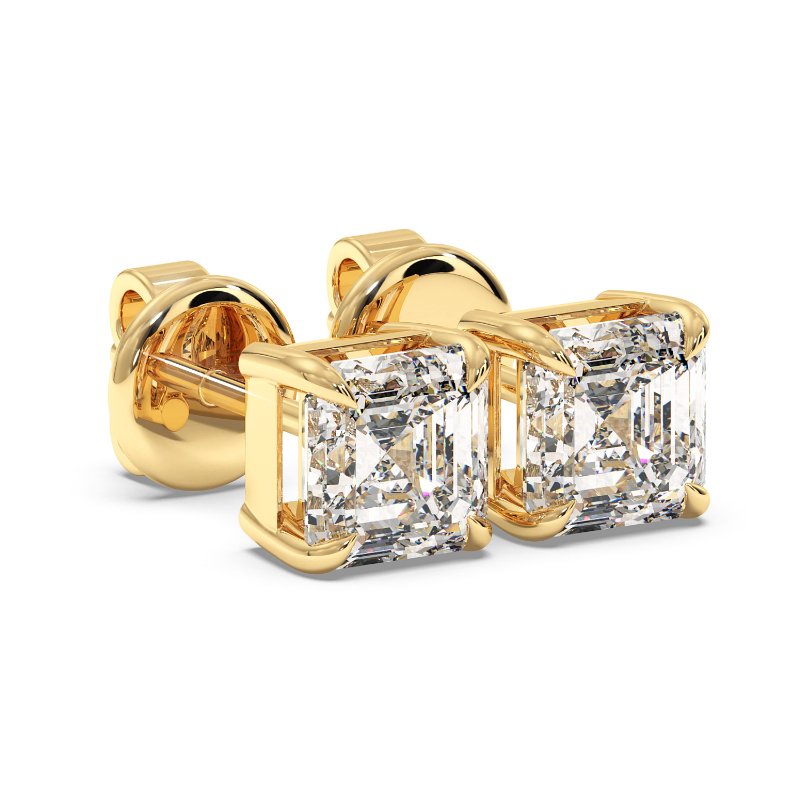 18K Yellow Gold Georgia Earrings