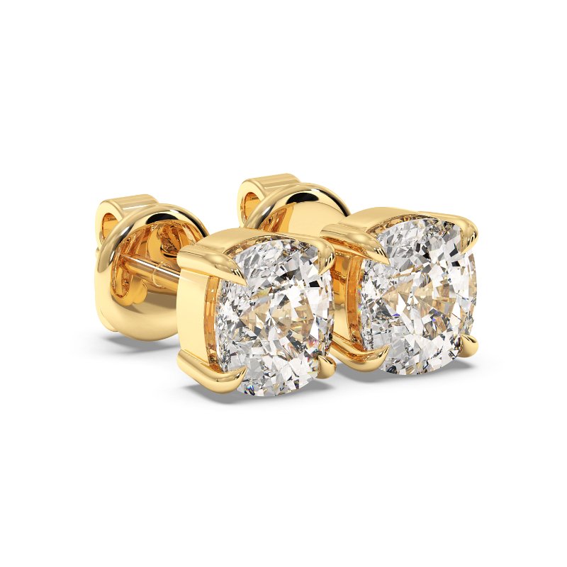 9K Yellow Gold Georgia Earrings