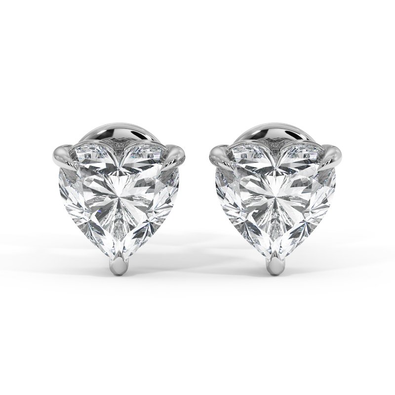 9K White Gold Georgia Earrings