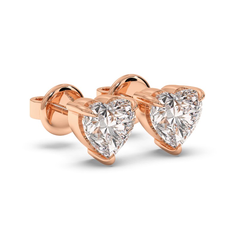 9K Rose Gold Georgia Earrings