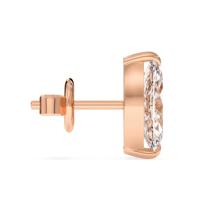9K Rose Gold Georgia Earrings