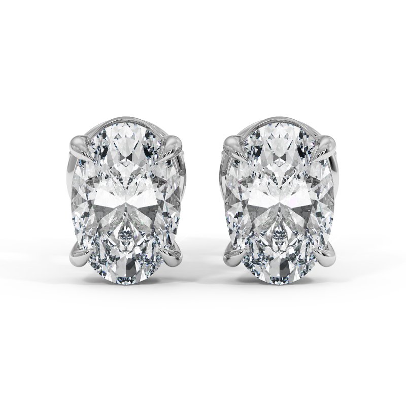 9K White Gold Georgia Earrings