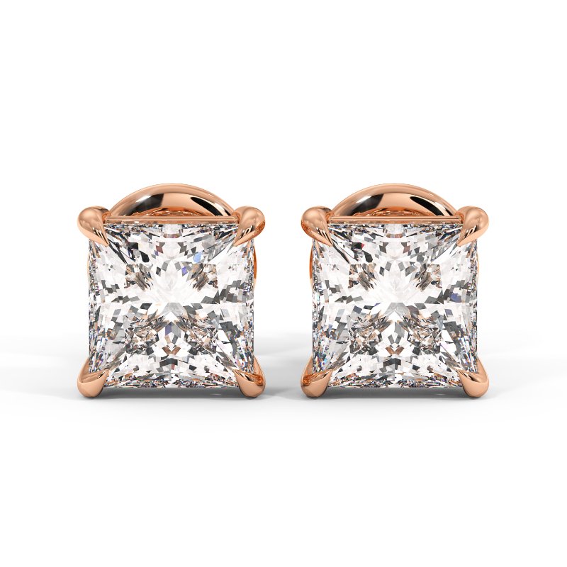 9K White Gold Georgia Earrings