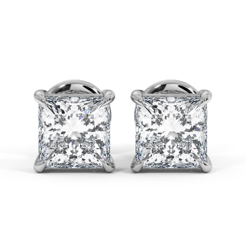 9K White Gold Georgia Earrings