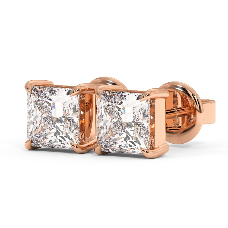 9K Rose Gold Georgia Earrings