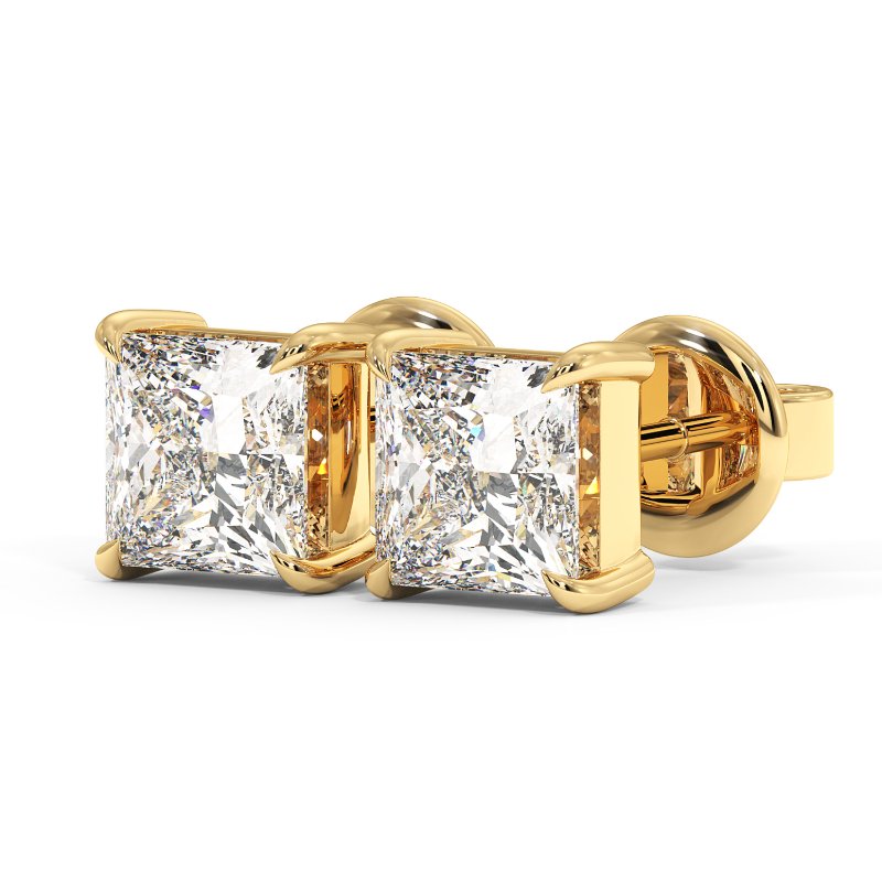 9K Yellow Gold Georgia Earrings