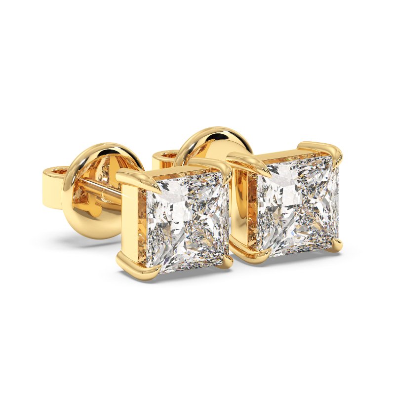 9K Yellow Gold Georgia Earrings