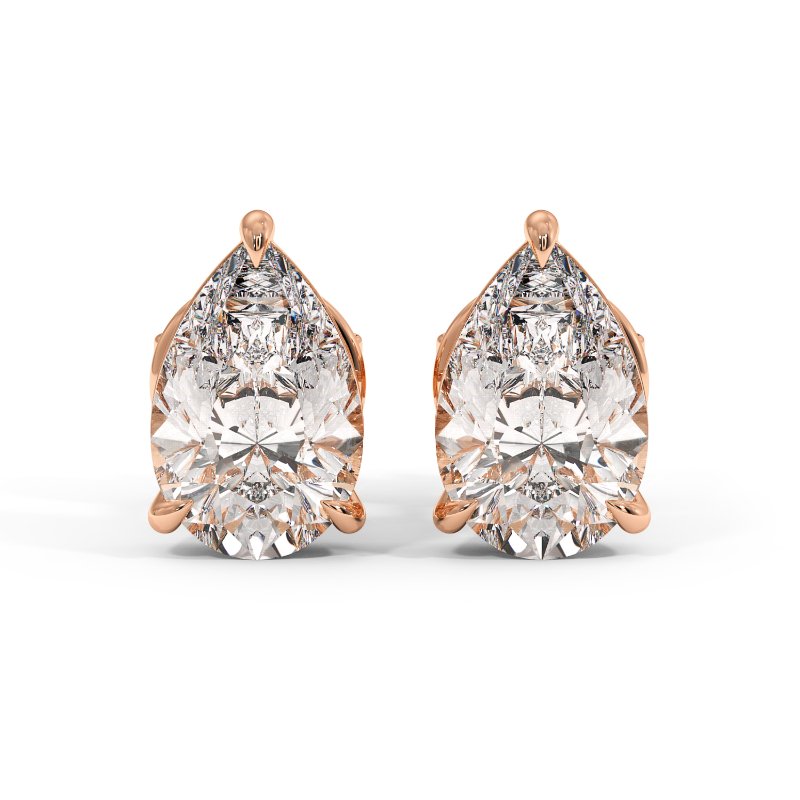 9K White Gold Georgia Earrings