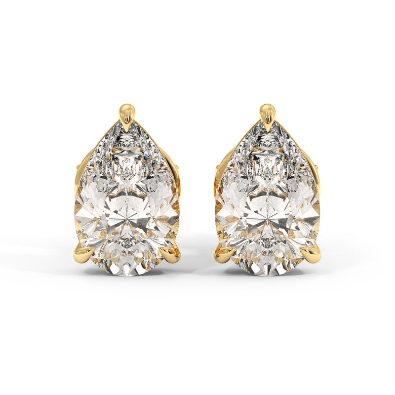 9K White Gold Georgia Earrings