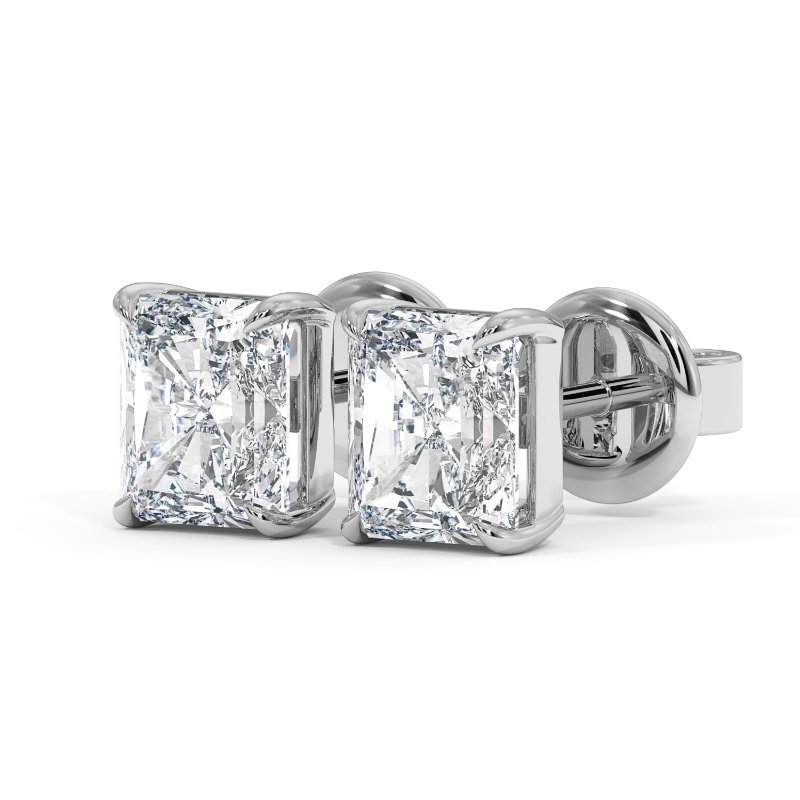 18K White Gold Georgia Earrings