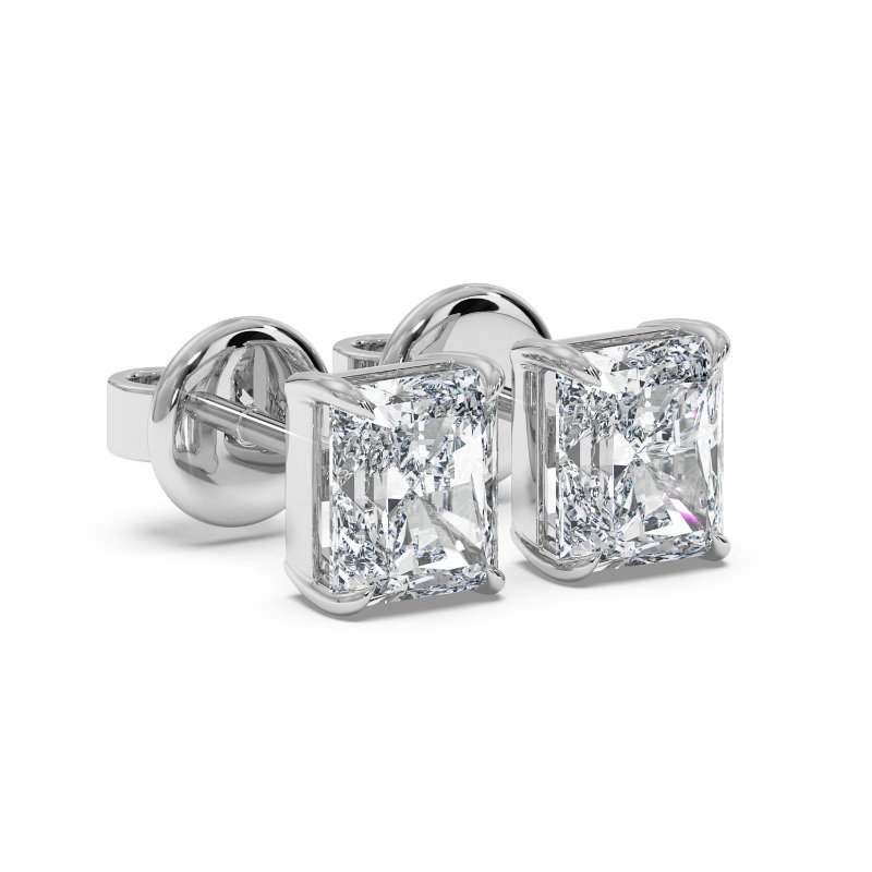 9K White Gold Georgia Earrings