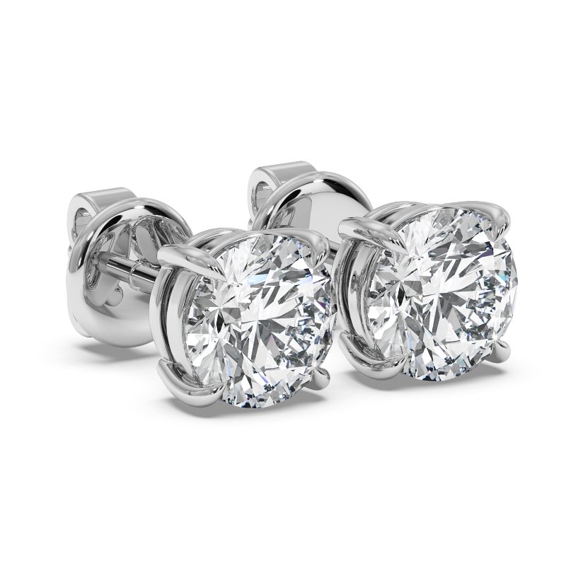 9K White Gold Savannah Earrings