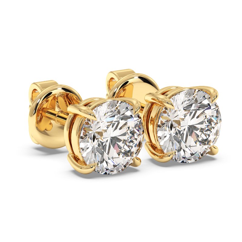 9K Yellow Gold Savannah Earrings