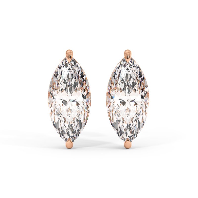 9K White Gold Savannah Earrings