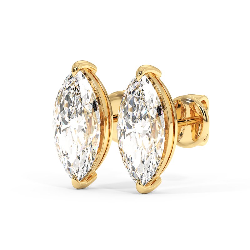18K Yellow Gold Savannah Earrings