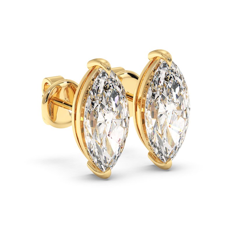 18K Yellow Gold Savannah Earrings