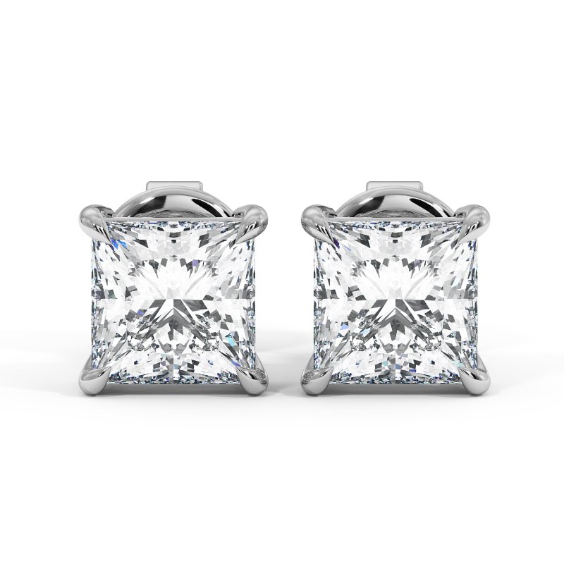 9K White Gold Savannah Earrings