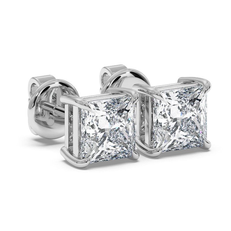 9K White Gold Savannah Earrings