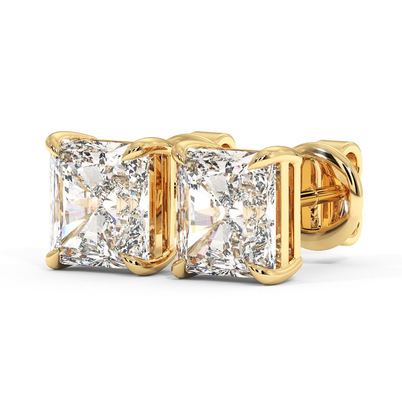 9K Yellow Gold Savannah Earrings