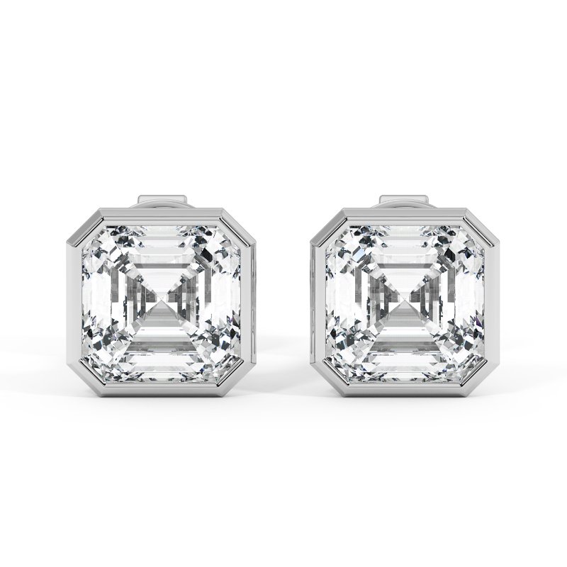 9K White Gold Charlotte Earrings