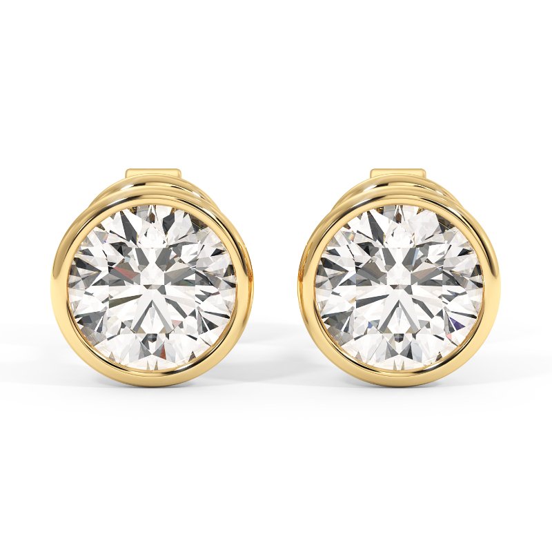 9K White Gold Charlotte Earrings