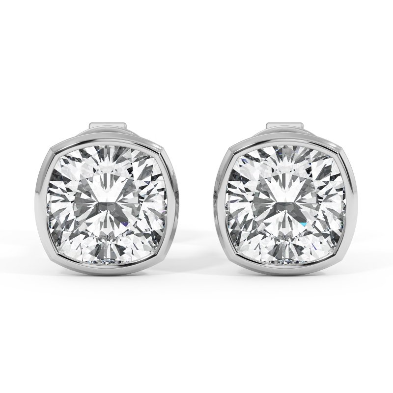 9K White Gold Charlotte Earrings