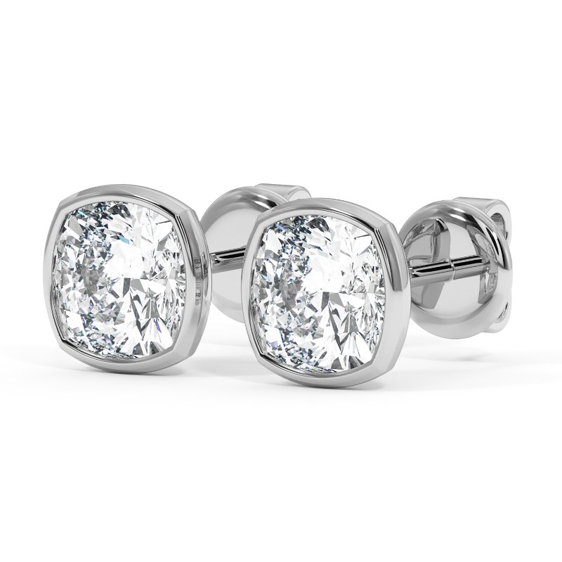 9K White Gold Charlotte Earrings