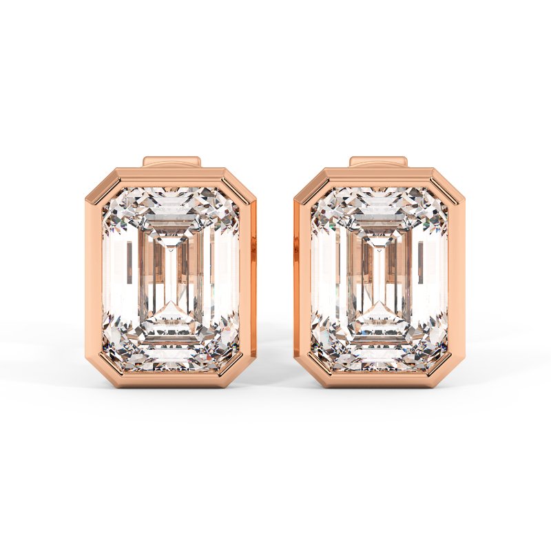 9K White Gold Charlotte Earrings