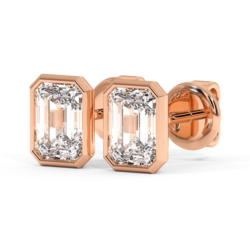 9K Rose Gold Charlotte Earrings