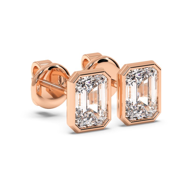 9K Rose Gold Charlotte Earrings