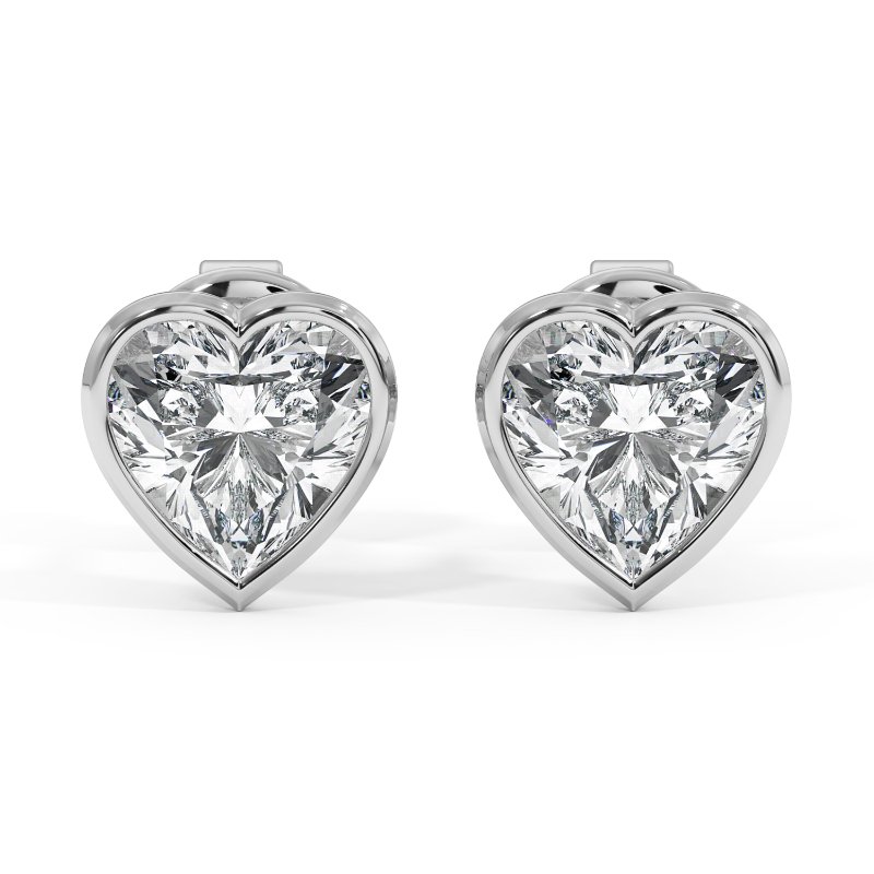 9K White Gold Charlotte Earrings