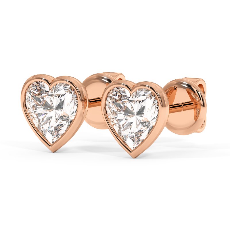 9K Rose Gold Charlotte Earrings