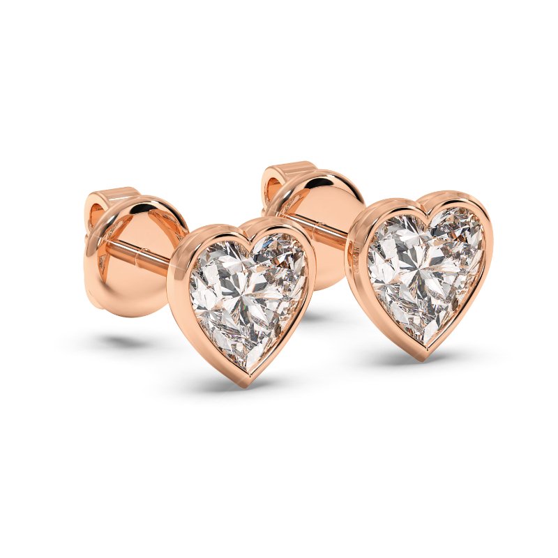 9K Rose Gold Charlotte Earrings