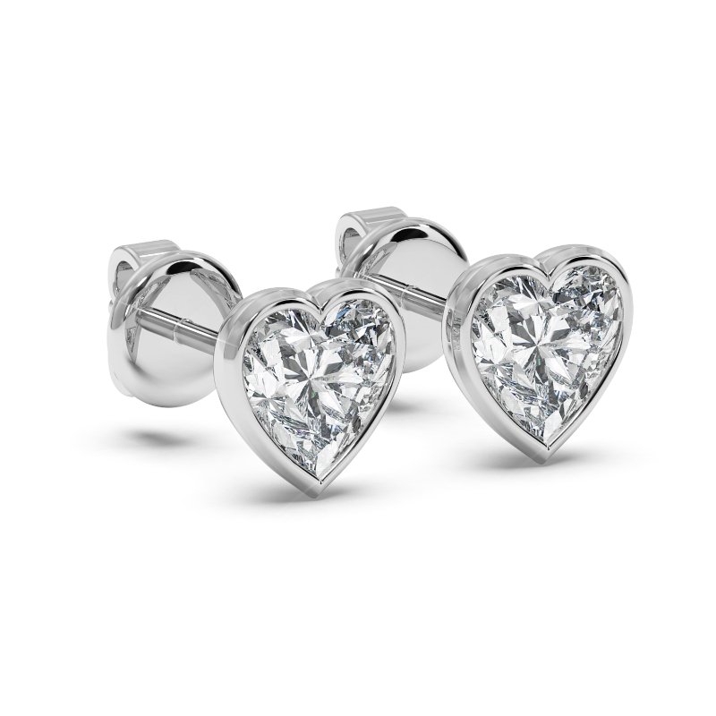9K White Gold Charlotte Earrings