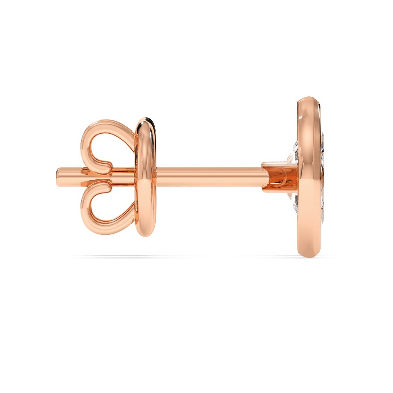 9K Rose Gold Charlotte Earrings