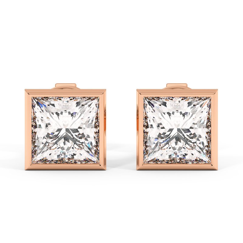 9K White Gold Charlotte Earrings